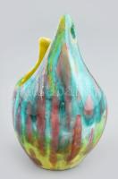 Luria Vilma: Madárváza, kerámia, jelzett, hibátlan, m: 16,5 cm