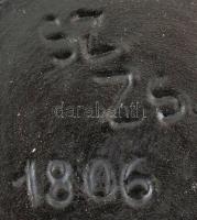 Szombathy Zsuzsa: Retró kerámia váza, jelzett, hibátlan, m: 15 cm