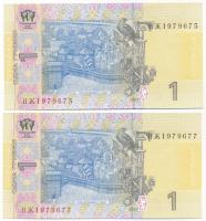 Ukrajna 2011. 1H (7x) T:1
Ukraine 2011. 1 Hryvnia (7x) T:UNC