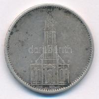Német Harmadik Birodalom 1935A 5M Ag "Garnisonkirche" T:2- patina German Third Reich 1935A...