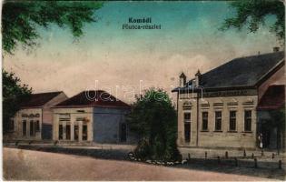 1916 Komádi (Berettyóújfalu), Fő utca, Takarékpénztár (fl)