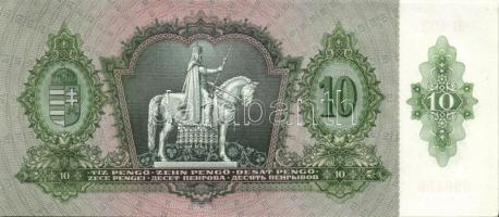 1936. 10P (4x) egymás utáni sorszámokkal T:I