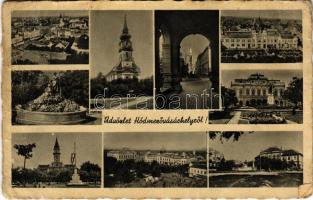 1941 Hódmezővásárhely, mozaiklap (fa)