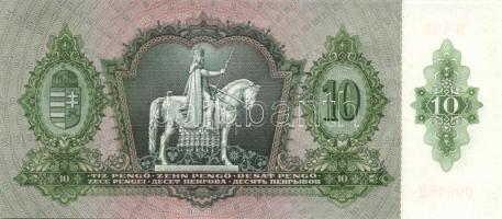 1936. 10P (4x) egymás utáni sorszámokkal T:I