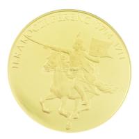 2020. "II. Rákóczi Ferenc" Au kétoldalas emlékérem kapszulában, tokjában, tanúsítvánnyal (0,5g/0.999/13.92mm) T:PP Hungary 2020. "II. Rákóczi Ferenc" Au two-sided commemorative medallion in capsule, in case and with certificate (0,5g/0.999/13,92mm) C:PP
