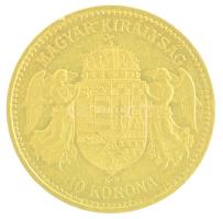 1904KB 10K Au "Ferenc József" Körmöcbánya (3,39g/0.900) T:1-,2
Hungary 1904KB 10 Korona A...