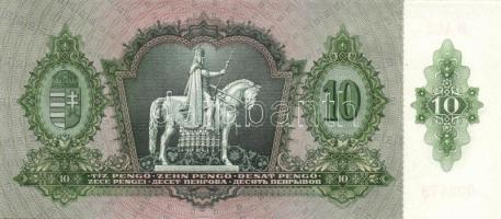 1936. 10P (4x) egymás utáni sorszámokkal T:I