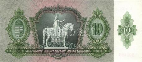 1936. 10P (3x) egymás utáni sorszámokkal T:I