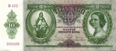 1936. 10P (5x) egymás utáni sorszámokkal T:I,I-