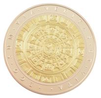 DN "Szent István Bazilika" kétoldalas aranyozott Cu emlékérem kapszulában (38mm) T:PP