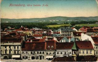 Korneuburg, general view with shops and inn (Rb)