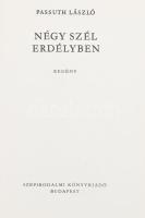 Passuth László: Emlék és folytatás. Regény. A szerző által DEDIKÁLT példány. Bp.,1971,Szépirodalmi. ...