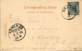 1904 Grado, Diga e Villa Marchesini / Damm und Villa Marchesini / villa, embankment. Photo Atelier &...