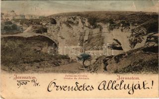 1900 Jerusalem, Jeremias-Grotte / Grotte de Jeremie / Jeremiah Caves (fa)