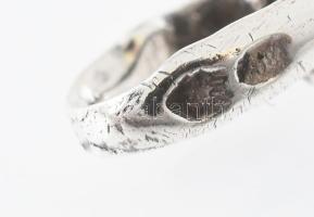 Ezüst (Ag) gravírozható férfi karlánc. 21,3 g