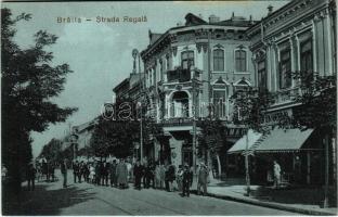 Braila, Strada Regala, Farmacia Minerva, Universal / street, pharmacy, shops. Georges Kostomyris
