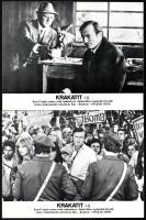 cca 1975 előtt készült ,,Krakatit" című csehszlovák sci-fi jelenetei és szereplői, 8 db produkc...