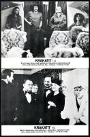 cca 1975 előtt készült ,,Krakatit" című csehszlovák sci-fi jelenetei és szereplői, 8 db produkc...