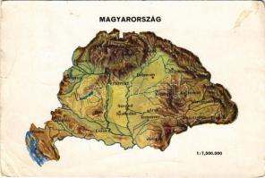1939 Magyarország térképe Trianon előtt / Hungarian irredenta (szakadás / tear)