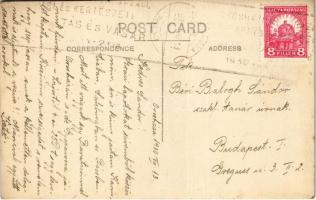 1930 Gyopáros-fürdő (Orosháza), park. photo