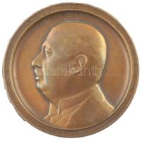 Körmendi Frimm Jenő (1886-1959) 1912. Szepesváraljai Sarbó Leó - 1887-1912 egyoldalas bronz emlékérem (55mm) T:2 többszörös ph. valószínűleg foglalatnyom