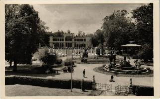 Kolozsvár, Cluj; Sétatér, kioszk, pavilon, szökőkút / promenade park, fountain, pavilion, kiosk