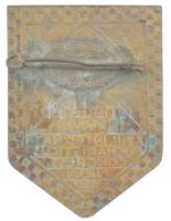 Ausztria 1912. "XXIII. Nemzetközi Eucharisztikus Kongresszus Bécs 1912" bronz jelvény, &qu...