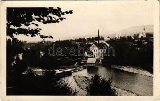 1941 Felsővisó, Viseu de Sus; Fűrésztelep / sawmill. photo (EK)