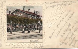 Lipótvár railwaystation (Emb.)