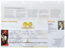 Franciaország / Második Császárság 1860BB 5Fr Au "III. Napóleon" kapszulában, tanúsítvánny...