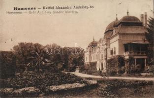 Homonna Andrássy-castle