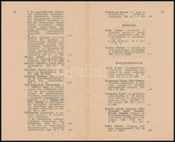 1940 Legújabb ipari, technikai és kereskedelmi szakkönyvek jegyzéke, 40p