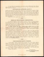 1929 A Magyar Cserkészszövetség elnökségének 2 oldalas felhívása az Öregcserkészeknek