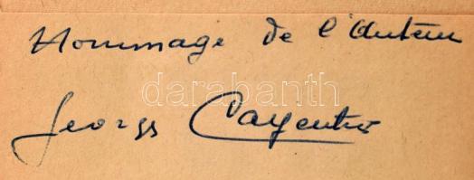 Carpentier, Georges: Mon match avec la vie. Paris, 1954, Ernest Flammarion. Francia nyelven. Kiadói ...
