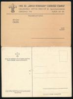 1903-1935 4 db cserkész levelezőlap és nyomtatvány
