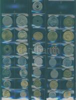 Jó világpénz tétel, 407db , régi és új, nagyon sok jobbal, rengeteg tengerentúllal!
