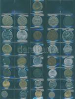 Jó világpénz tétel, 407db , régi és új, nagyon sok jobbal, rengeteg tengerentúllal!