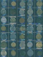 Jó világpénz tétel, 407db , régi és új, nagyon sok jobbal, rengeteg tengerentúllal!