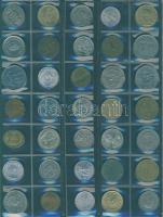 Jó világpénz tétel, 407db , régi és új, nagyon sok jobbal, rengeteg tengerentúllal!