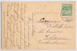 1912 Petrozsény, Petrosany; Szurduki vám a magyar-román határon. Adler fényirda 1909 / Surduc custom...