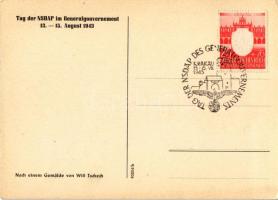 1943 Nicht du bist der Maßstab! Sondern die Front! / WWII NSDAP German Nazi Party military propagand...