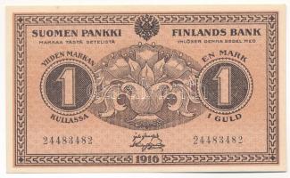 Finnország 1916. 1M 24483482 T:II Finland 1916. 1 Markka 24483482 C:XF Krause P#19