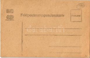 1918 Feldpostkarte / Tábori Postai Levelezőlap / WWI Austro-Hungarian K.u.K. military field postcard...