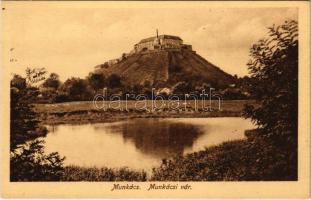 Munkács, Mukacheve, Mukacevo; vár, Turul szobor / castle, statue