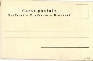 Folklore art postcard. litho (EK)