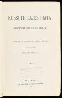 Helfy Ignác (szerk.): Kossuth Lajos iratai összevont népies kiadásban. Bp., 1885, Athenaeum. Kiadói egészvászon kötés, kopottas állapotban.