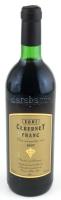 1997 Vincze Béla Egri Cabernet Franc. Pincében, szakszerűen tárolt, bontatlan palack száraz vörösbor, a címkén kis kopásnyomokkal, 13%, 0,75 l.