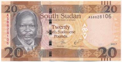 Dél-Szudán 2017. 20P T:I South Sudan 2017. 20 Pounds C:UNC Krause P#13