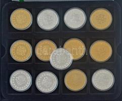 ifj. Szlávics László (1959-) ~2011-2016. "Nagy Magyarok" aranyozott, illetve ezüstözött Cu...