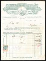 1925 Berkovits ls társa fűszerbolt fejléces számla